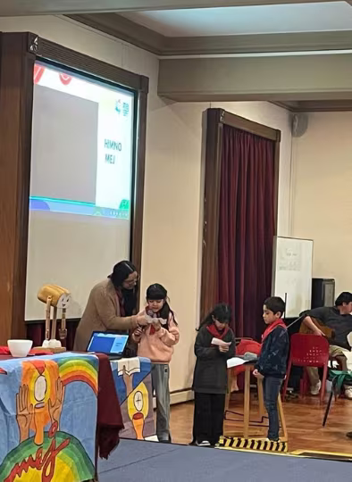 Ceremonia entrega pañolín MEJ