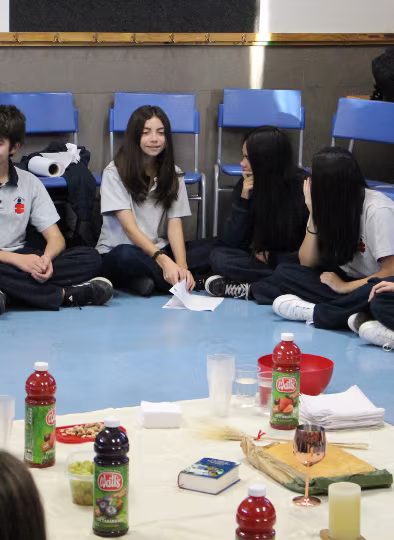 Recordamos la Última Cena del Señor en el Colegio San Ignacio