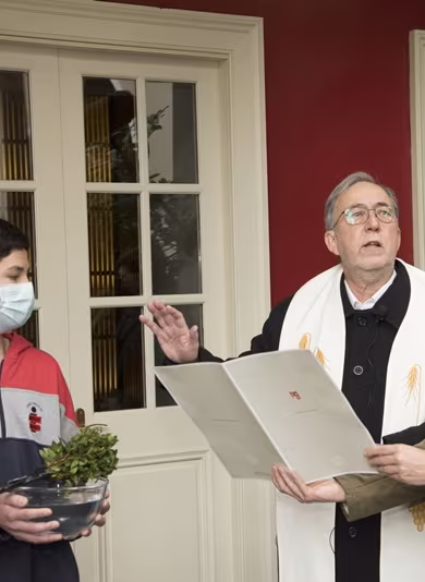 Bendición e Inauguración de Nuevos Espacios-.