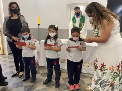 Ceremonia Imposición de Insignias Kínder C