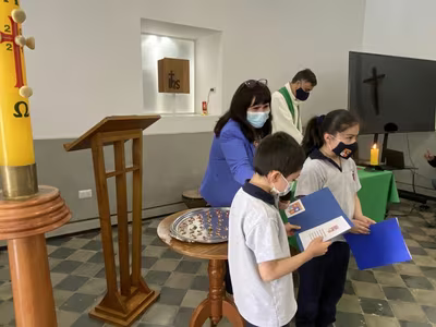 Ceremonia Imposición Insignias 1° Básico A