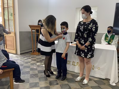 Ceremonia Imposición de Insignias Kínder D