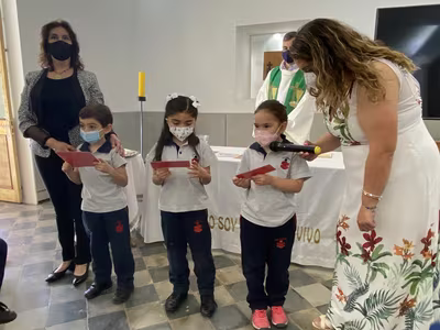 Ceremonia Imposición de Insignias Kínder C