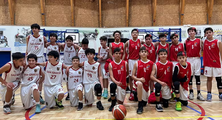 Segundo Lugar en Campeonato de Basquetbol Nacional Jesuitas - Infantil.