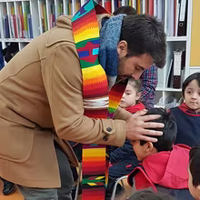 Visita del P. Germán Méndez S.J. a cursos