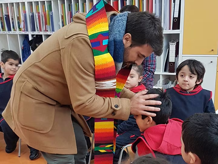Visita del P. Germán Méndez S.J. a cursos