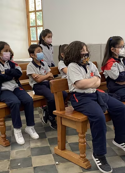 Ceremonia Imposición Insignias 1° Básico C