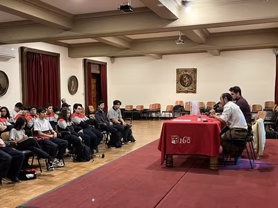 Charla Exalumno Mauro Ceballos