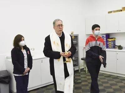 Bendición e Inauguración de Nuevos Espacios-.