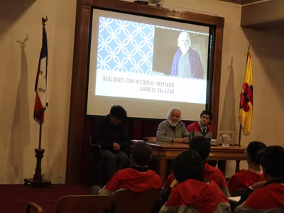 Charla Gabriel Salazar, Premio Nacional de Historia 2006