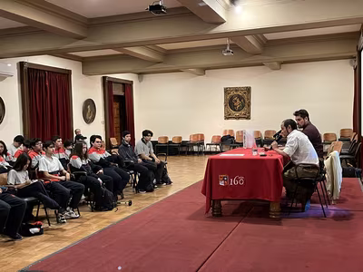 Charla Exalumno Mauro Ceballos