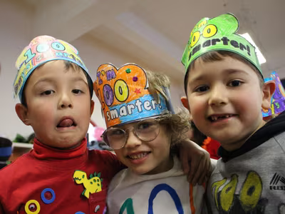¡Celebramos los 100 días de clases en Kínder!