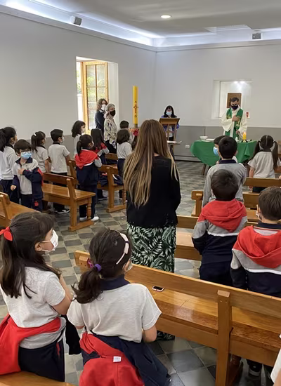 Ceremonia Imposición Insignias 1° Básico C