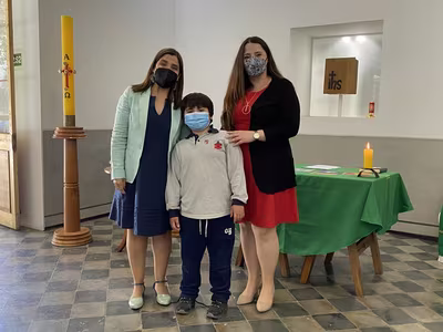 Ceremonia Imposición Insignias 1° Básico A