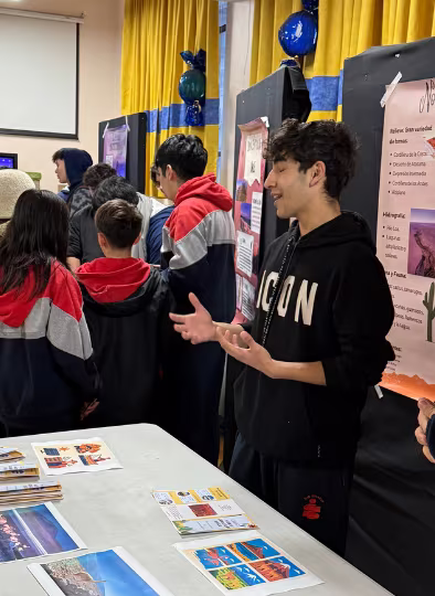 Feria de Geografía Física: aprendizaje significativo y colaboración intergeneracional