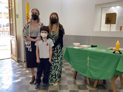 Ceremonia Imposición Insignias 1° Básico C