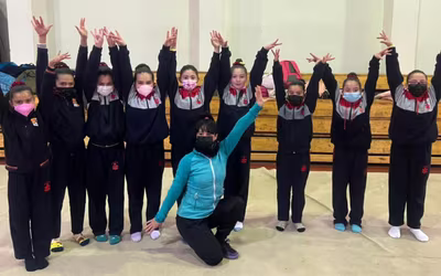 Nuestras Gimnastas participan de la Liga Escolar de Gimnasia Artística
