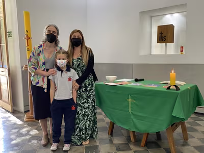 Ceremonia Imposición Insignias 1° Básico C