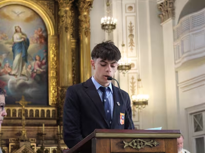 Misa Entrega de Cruces IV°Medios 2025