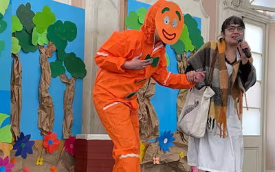 Cierre del Primer Semestre - Primer Ciclo: Obra de Teatro “ Las aventuras de galletita”