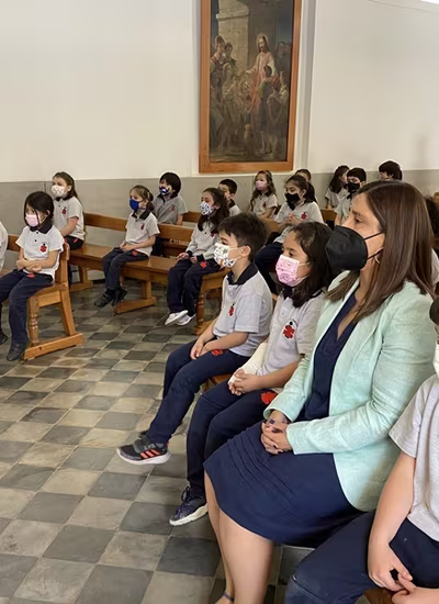 Ceremonia Imposición Insignias 1° Básico A