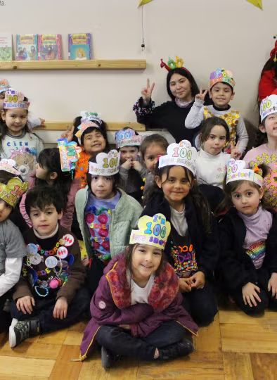 ¡Celebramos los 100 días de clases en Kínder!