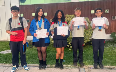 Estudiantes  de 7° y 8° Básico sobresalen a nivel nacional en la Olimpiada CMAT