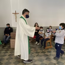 Ceremonia Imposición Insignias 1° Básico A