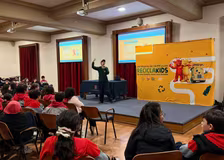 5° básicos se suman a la campaña “Desafío Recicla Kids”