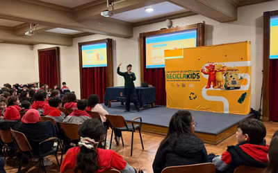 5° básicos se suman a la campaña “Desafío Recicla Kids”