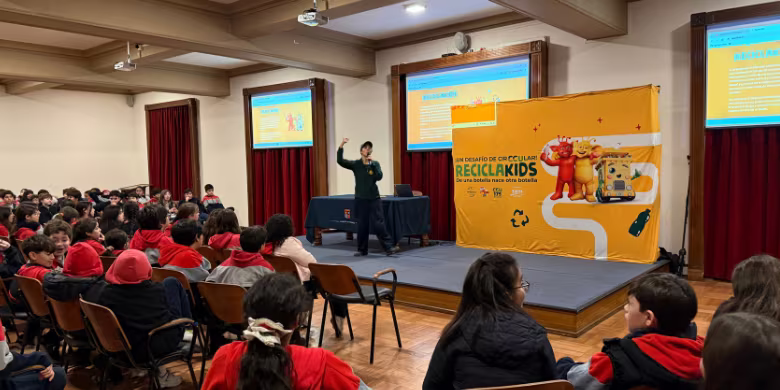 5° básicos se suman a la campaña “Desafío Recicla Kids”
