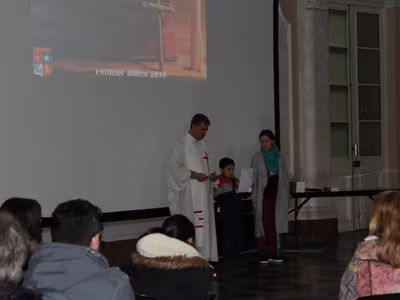 Entrega de Biblia 3º Básico B