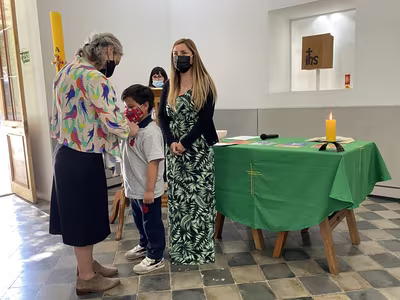 Ceremonia Imposición Insignias 1° Básico C