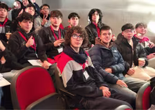 Estudiantes de III° Medio participan en el Congreso “Liderazgo para la Democracia”