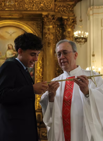 Misa Entrega de Cruces IV°Medios 2025