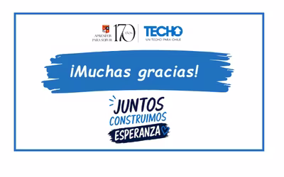 Juntos construimos esperanza: gracias por hacerlo posible