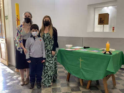 Ceremonia Imposición Insignias 1° Básico C