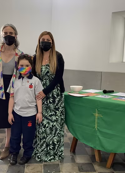 Ceremonia Imposición Insignias 1° Básico C