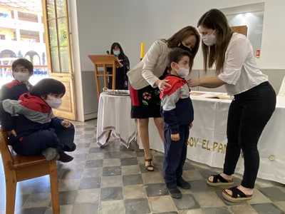 Ceremonia de Imposición de Insignias Kínder A