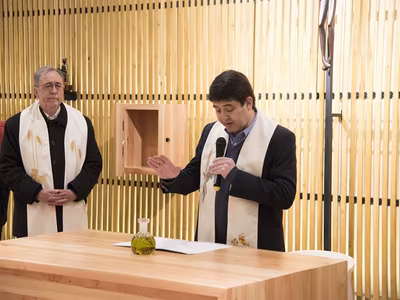 Bendición e Inauguración de Nuevos Espacios-.