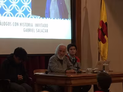 Charla Gabriel Salazar, Premio Nacional de Historia 2006