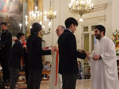 Misa Entrega de Cruces - IV° Medios 2023