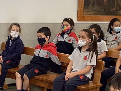 Ceremonia Imposición Insignias 1° Básico C