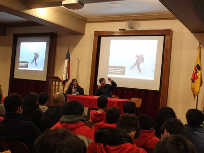 Visita de Rodrigo Jordan