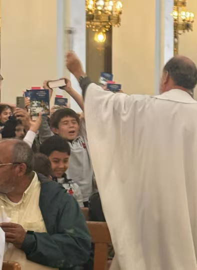 Liturgia entrega de Biblias 3°Básicos
