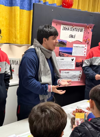 Feria de Geografía Física: aprendizaje significativo y colaboración intergeneracional