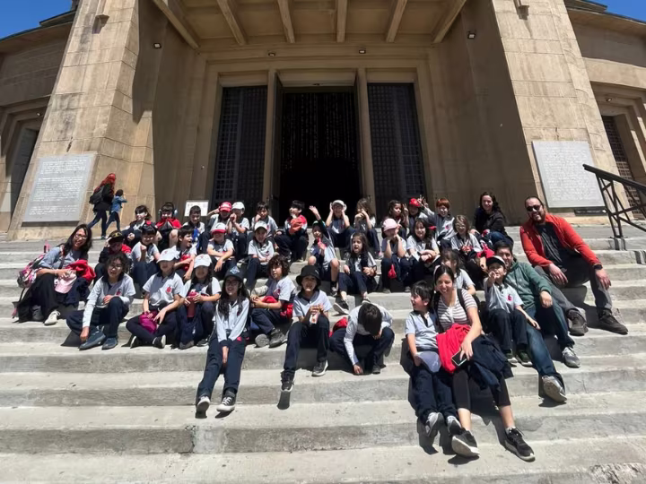 Los 1°básicos visitan el Museo del Carmen de Maipú