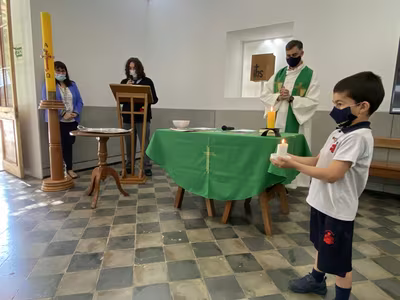 Ceremonia Imposición Insignias 1° Básico C