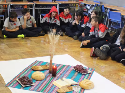 Recordamos la Última Cena del Señor en el Colegio San Ignacio
