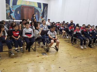 Visita Museo de la Educación Gabriela Mistral, 1° Básicos.